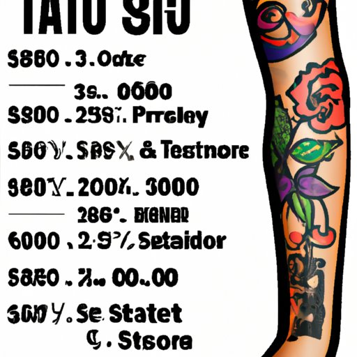 How Much Does A Tattoo Sleeve Cost A Comprehensive Guide The