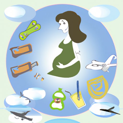 one month pregnant can travel in flight