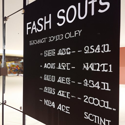 What Time Does Fashion Square Mall Open? A Comprehensive Guide The