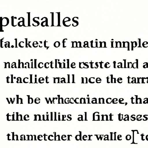 When And How To Use Italics In Writing: A Comprehensive Guide - The ...