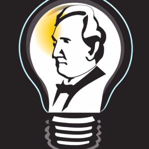 why did thomas edison invent the light bulb for kids